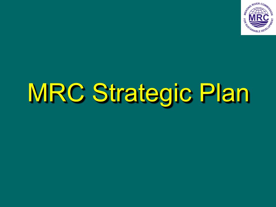 MRC Strategic Plan