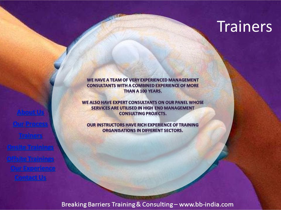 Trainers Breaking Barriers Training & Consulting –