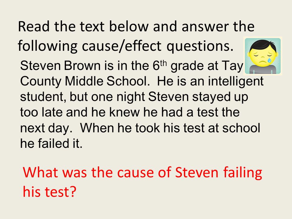 Steven Brown is in the 6 th grade at Taylor County Middle School.