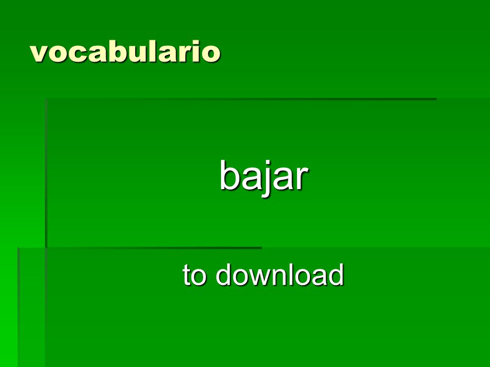 vocabulario bajar to download