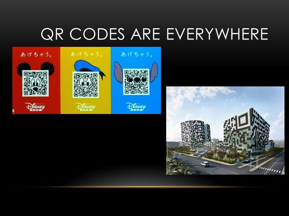 QR CODES ARE EVERYWHERE