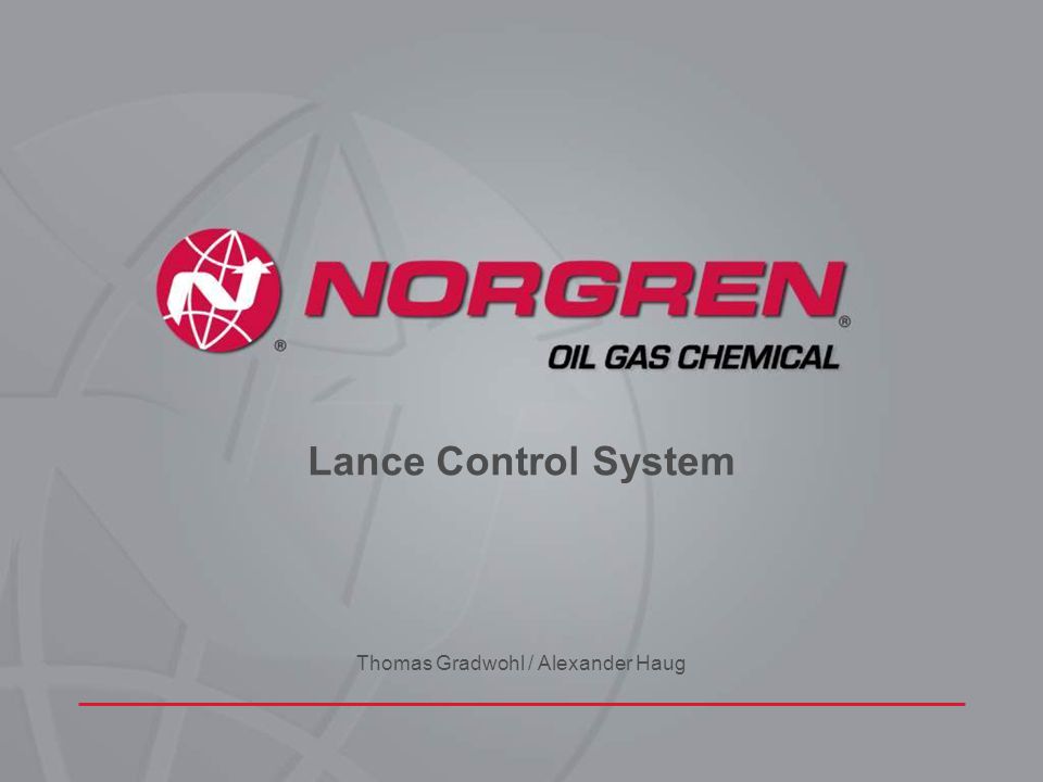 Lance Control System Thomas Gradwohl / Alexander Haug