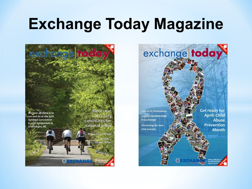 Exchange Today Magazine