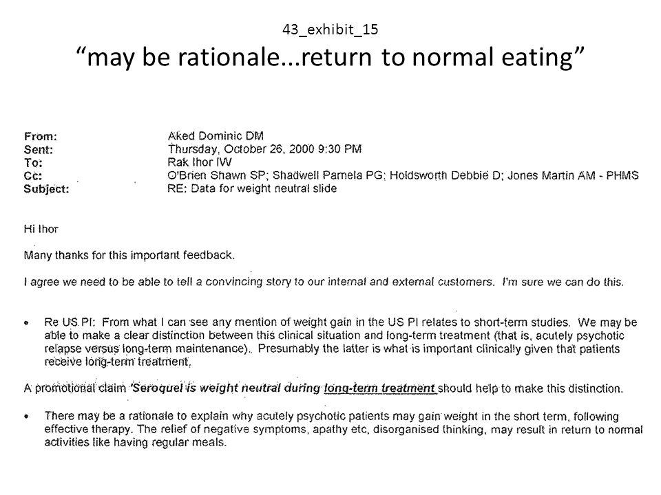 43_exhibit_15 may be rationale...return to normal eating