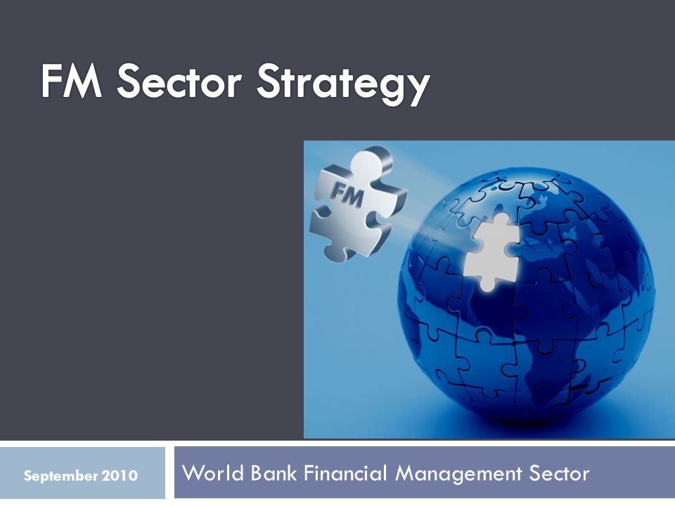 World Bank Financial Management Sector September 2010