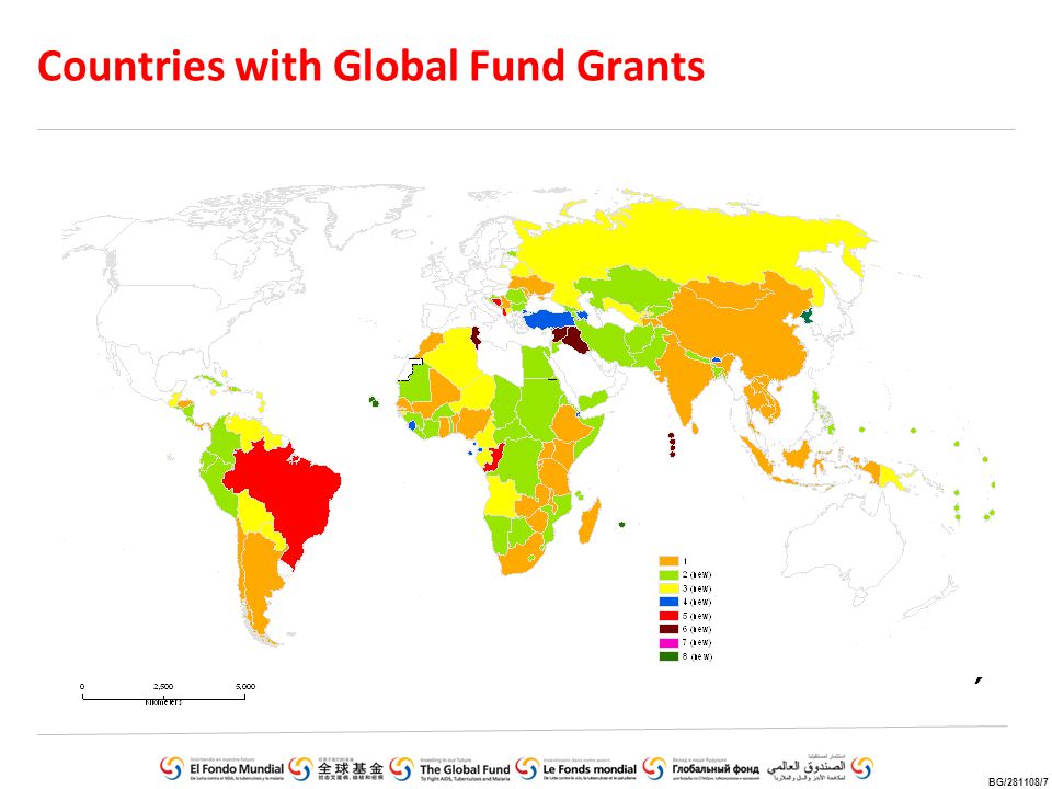 Countries with Global Fund Grants BG/281108/7