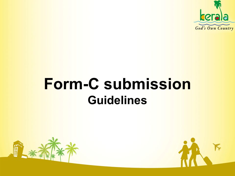 Form-C submission Guidelines