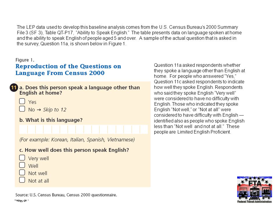 Question 11a asked respondents whether they spoke a language other than English at home.