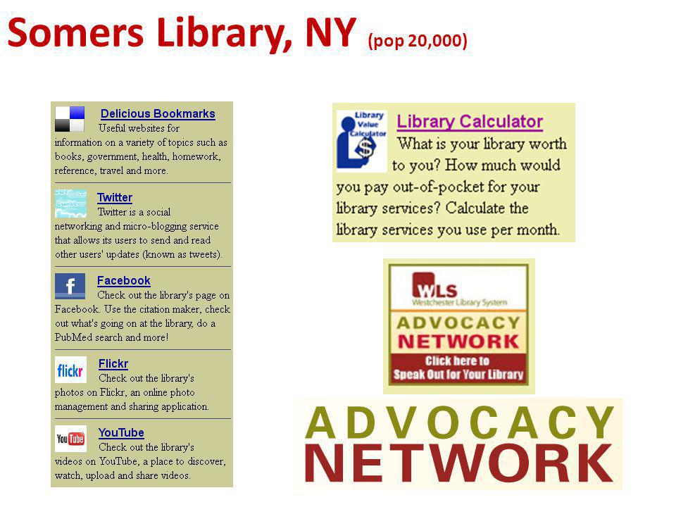 Somers Library, NY (pop 20,000)
