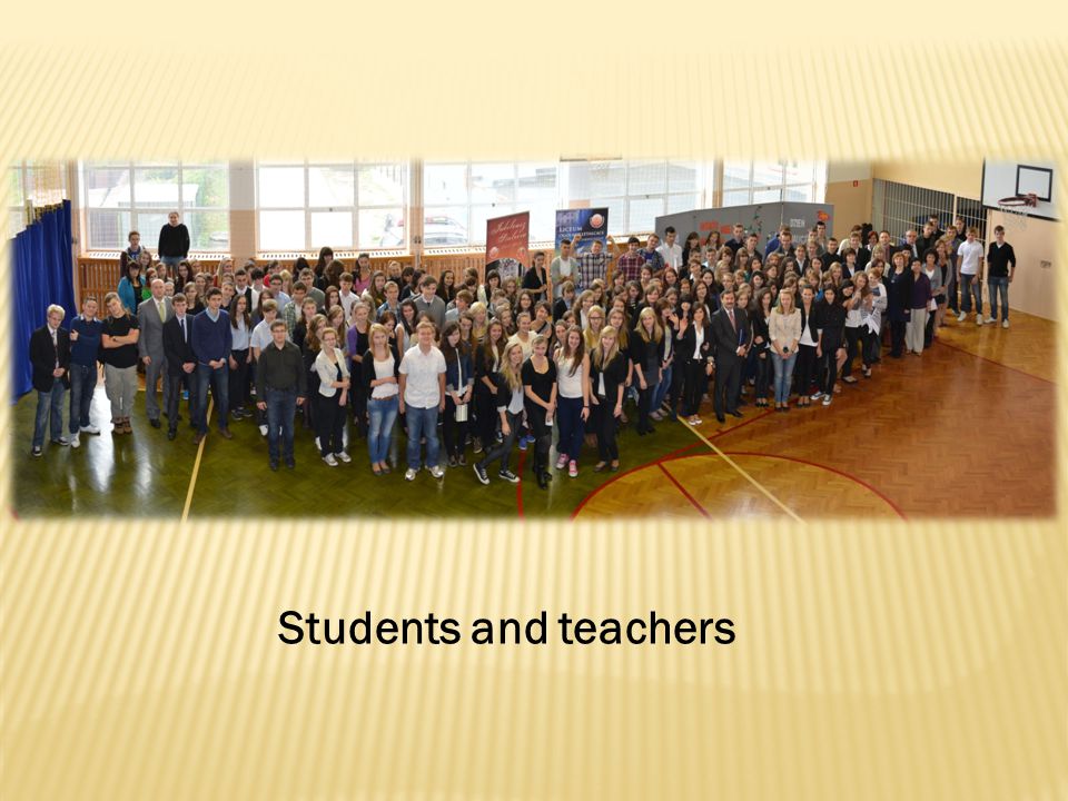 Students and teachers