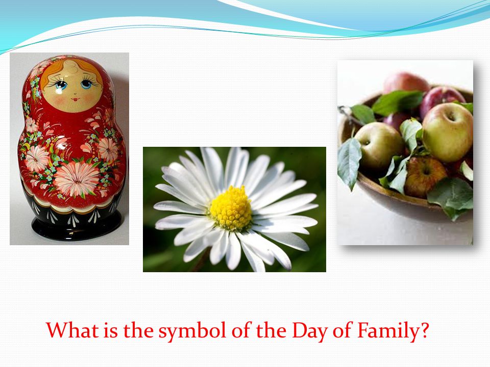 What is the symbol of the Day of Family