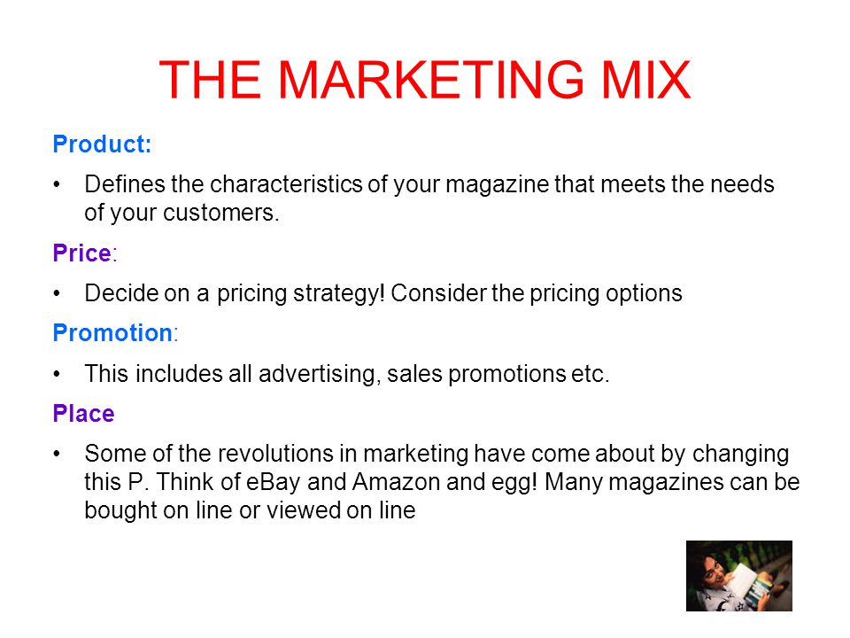 ebay marketing mix