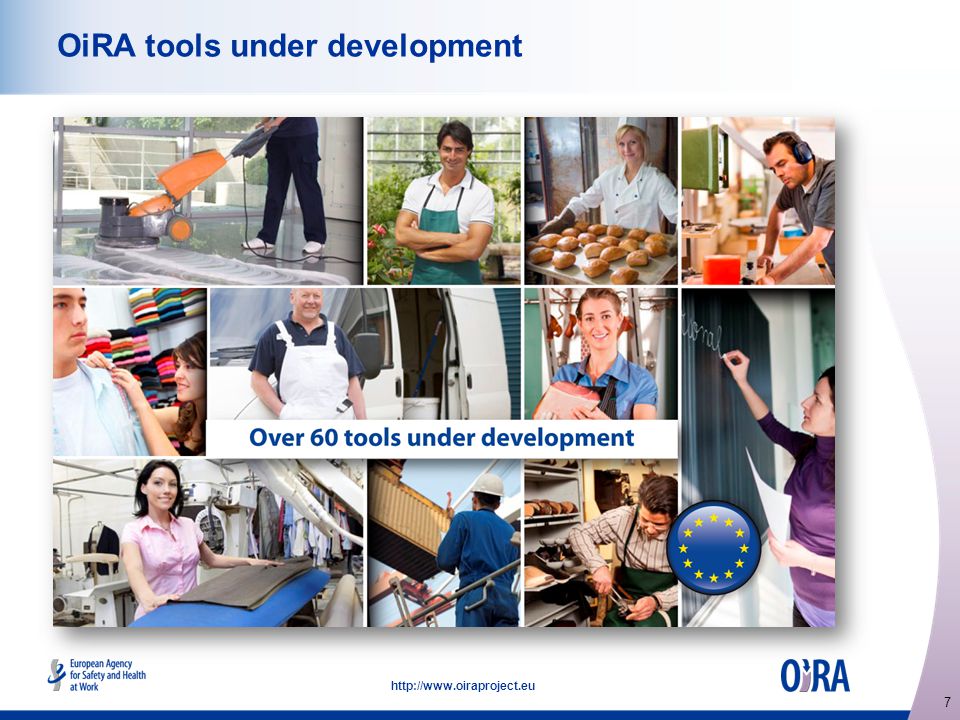 7   OiRA tools under development