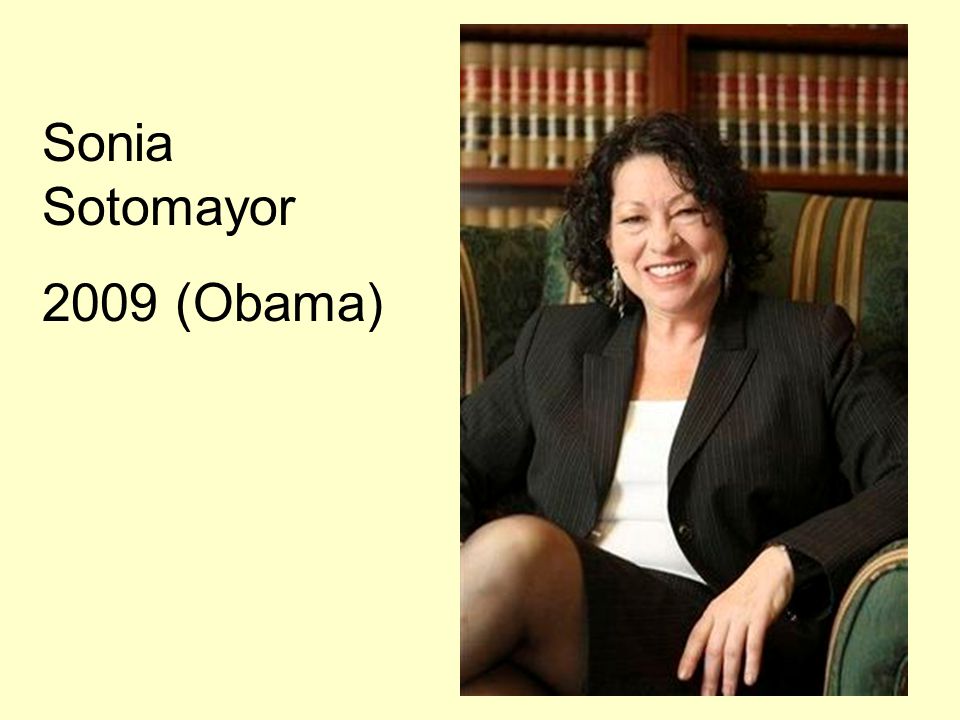 Sonia Sotomayor 2009 (Obama)