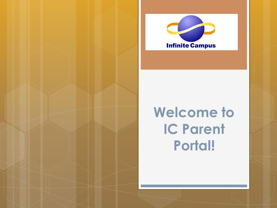 Welcome to IC Parent Portal!