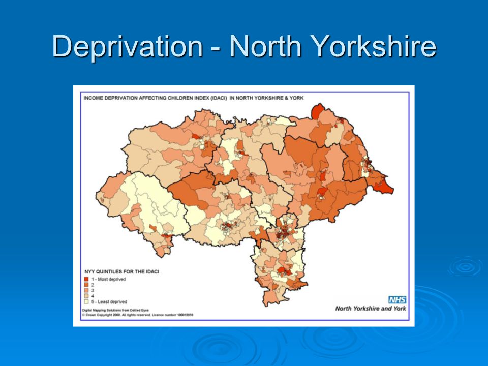 Deprivation - North Yorkshire