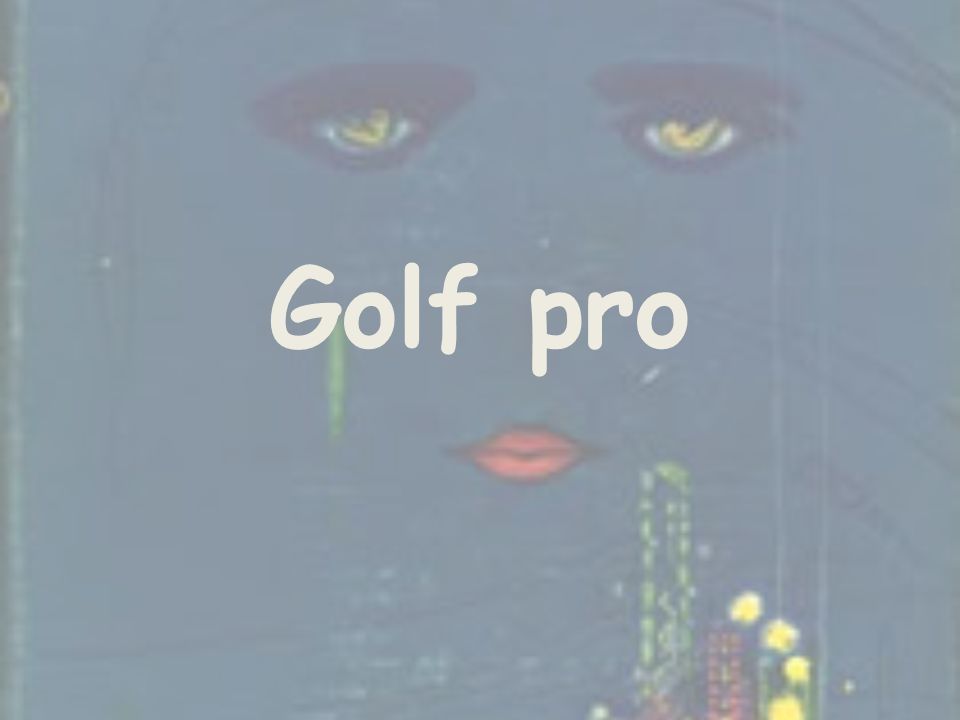 Golf pro