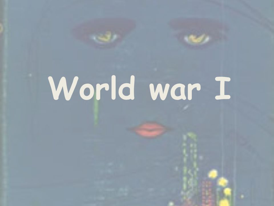 World war I