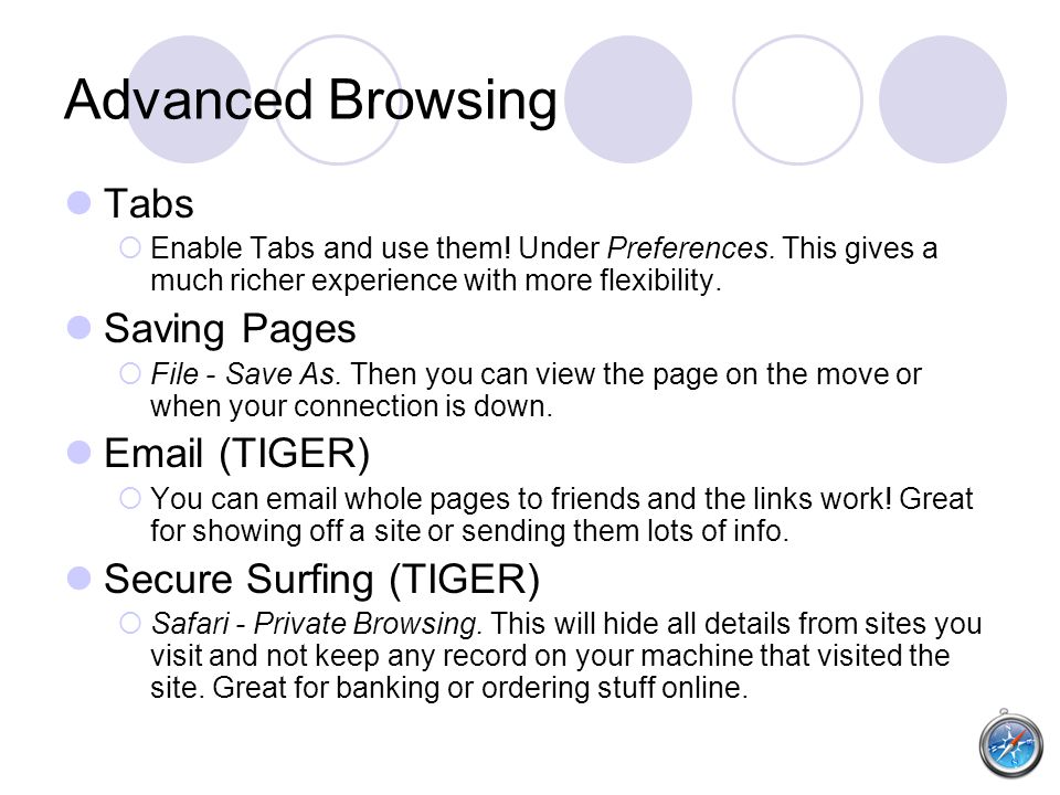 Advanced Browsing Tabs  Enable Tabs and use them.