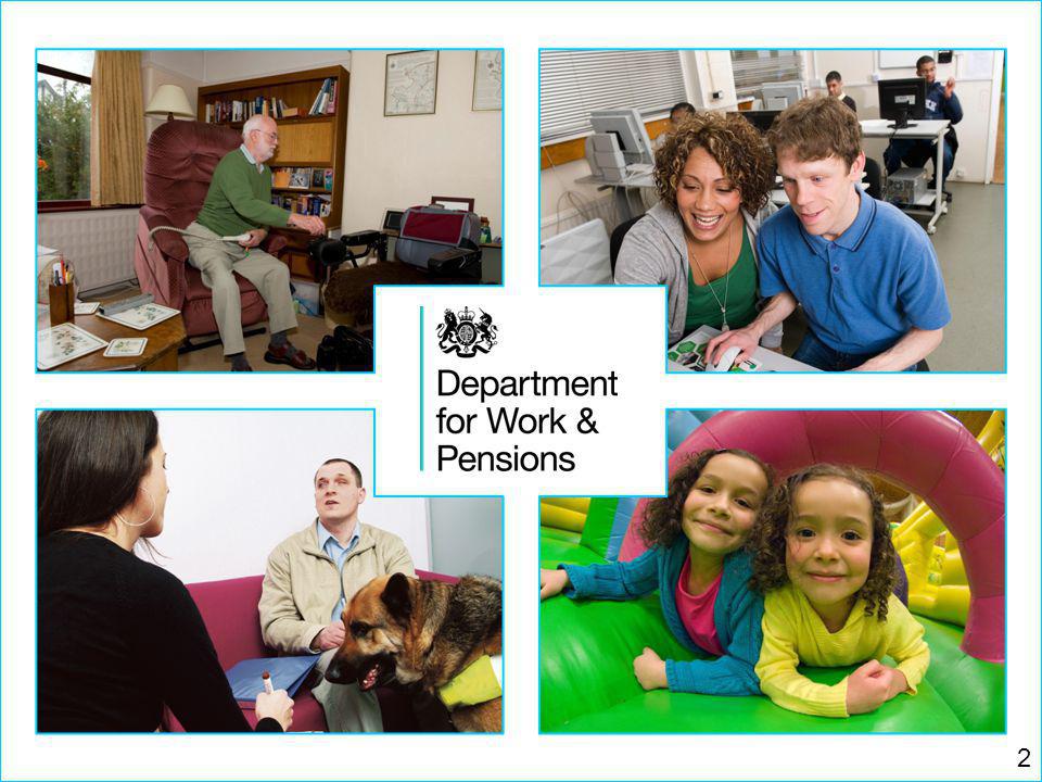 Department for Work and Pensions 3 2