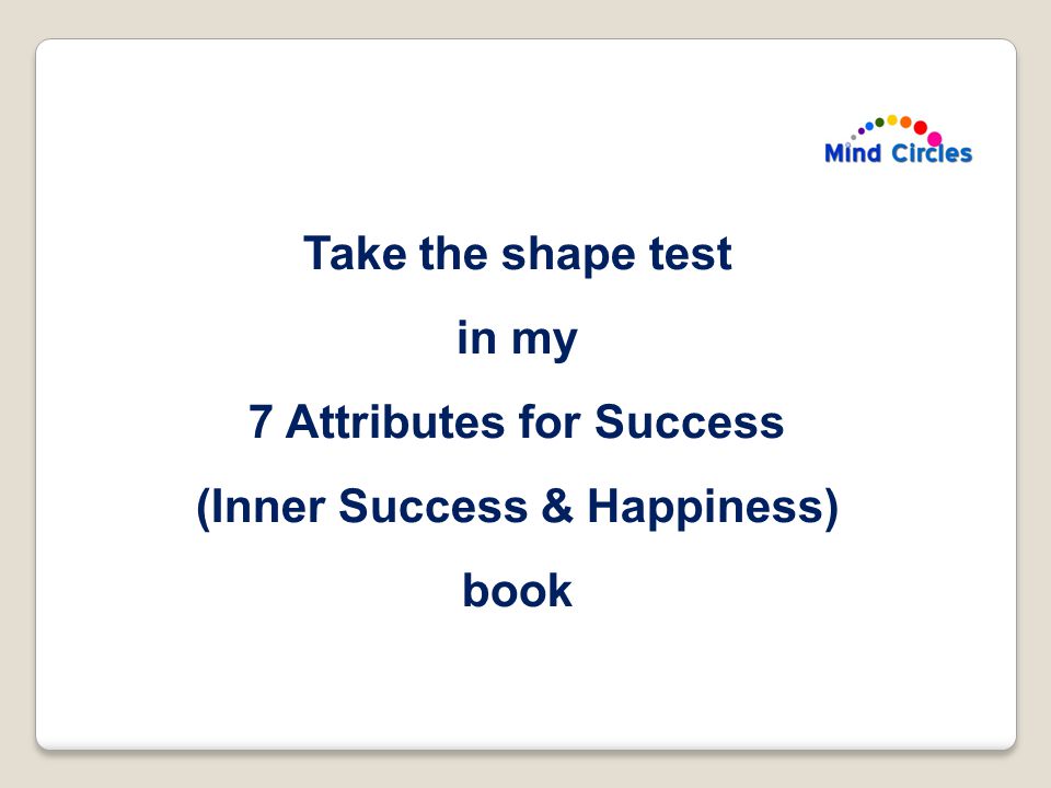 7 Attributes for Success (Inner Success and Happiness)