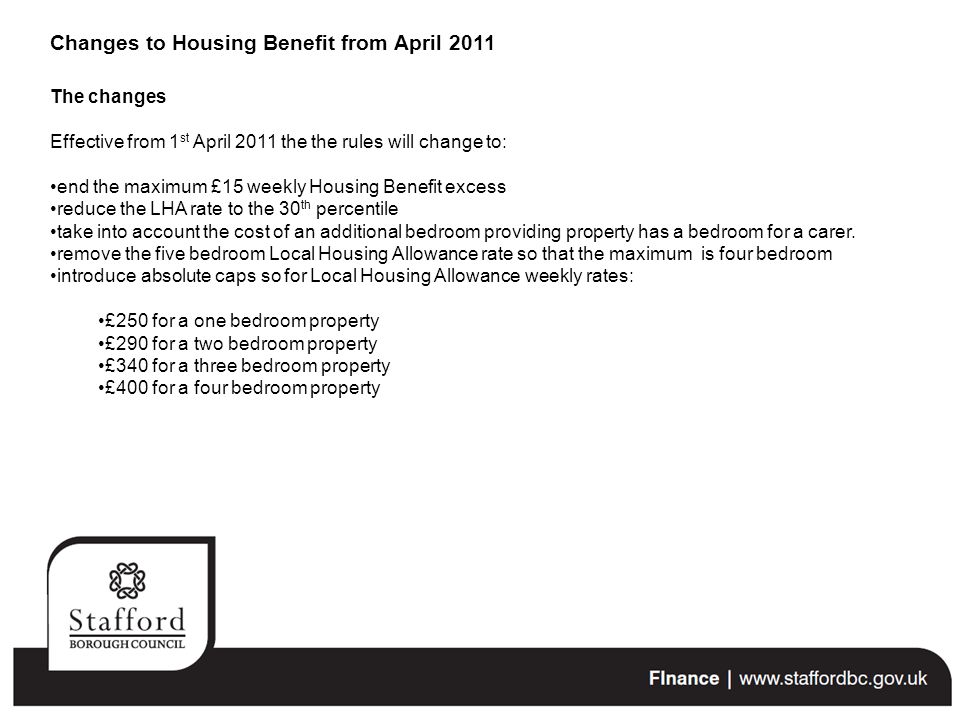 Housing Benefit Update Ppt Download