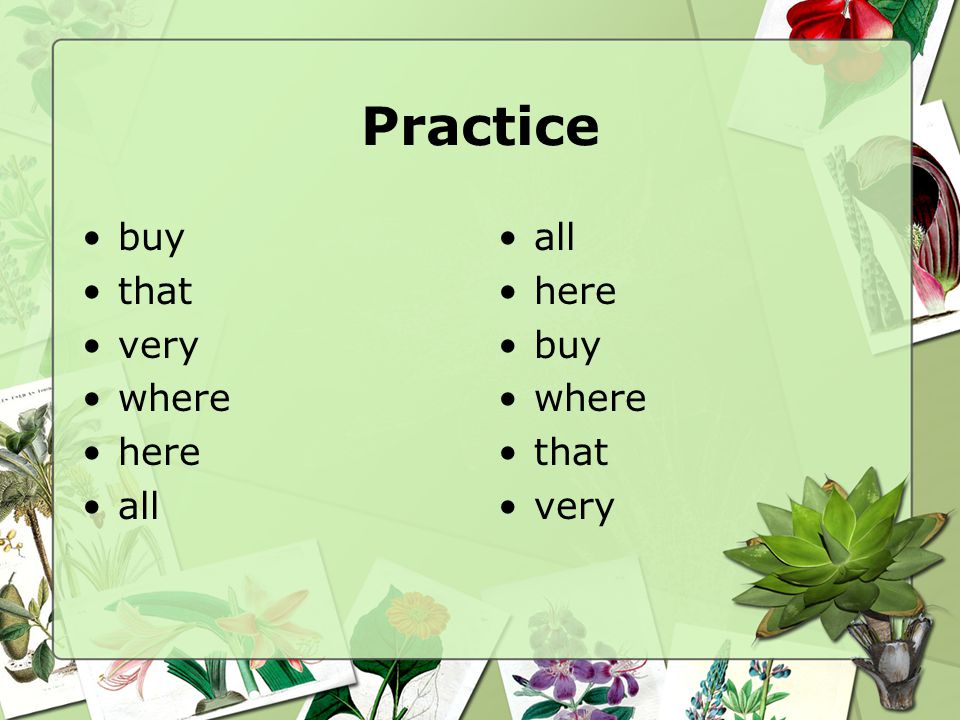 Practice buy that very where here all here buy where that very