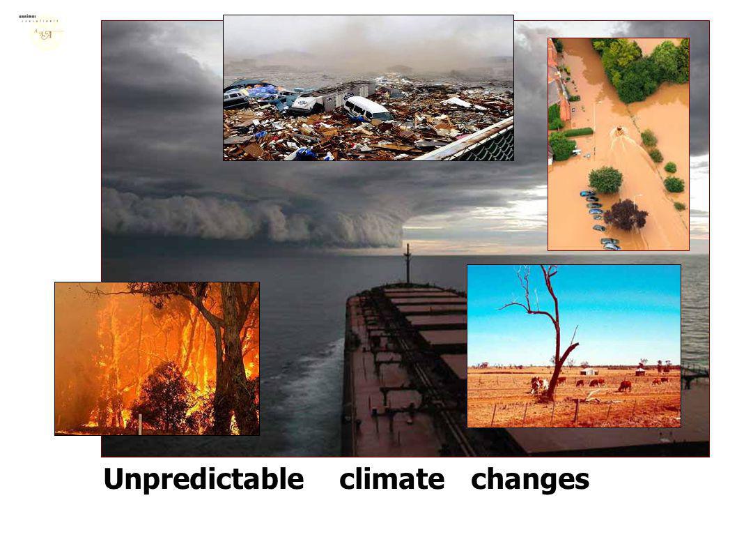 Unpredictable climate changes