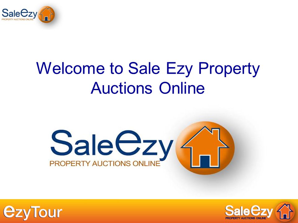 Welcome to Sale Ezy Property Auctions Online
