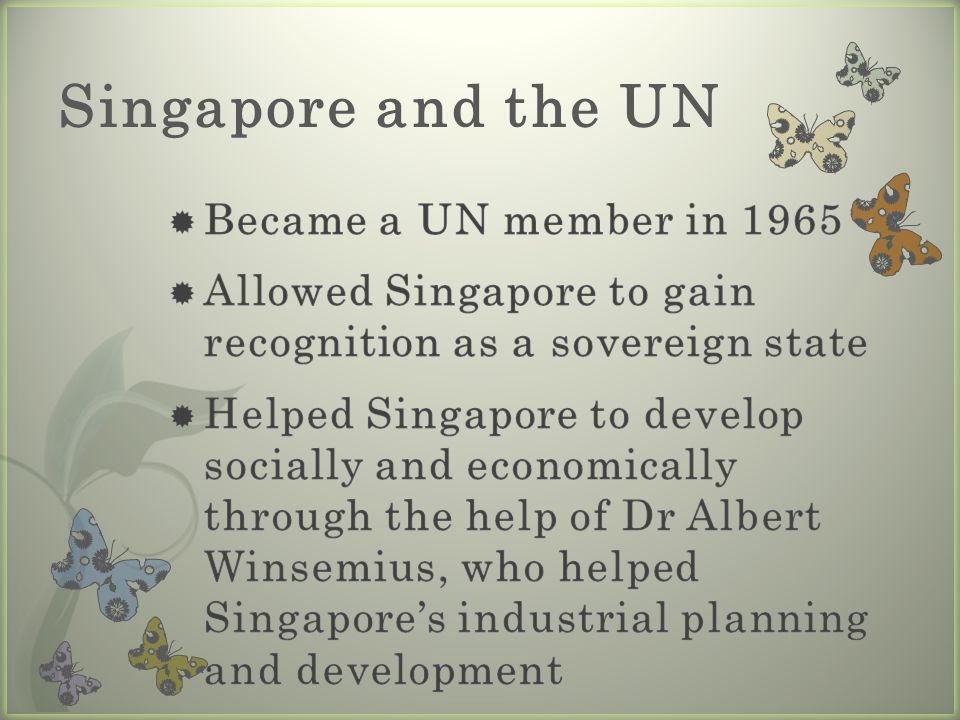 Singapore and the UN