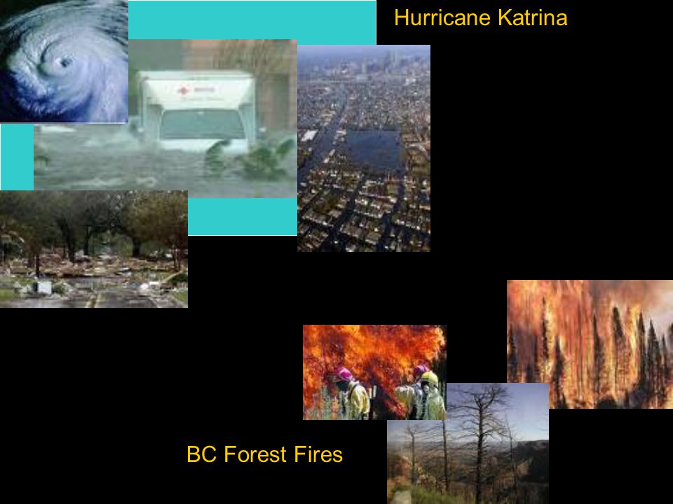 Hurricane Katrina BC Forest Fires