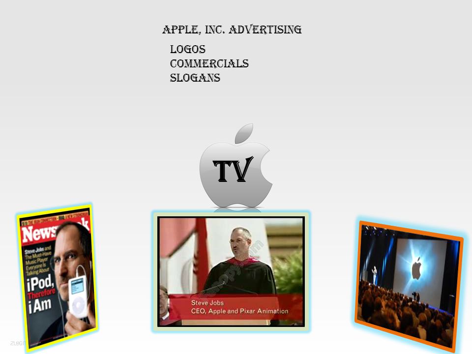 Apple, Inc. Advertising TV Logos Commercials Slogans