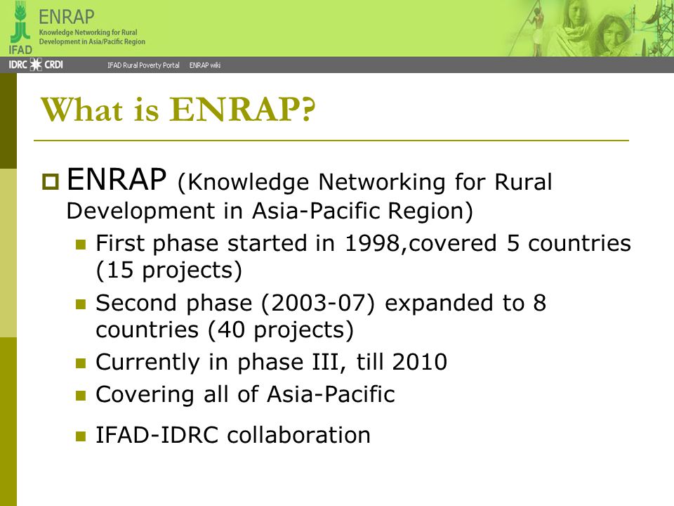 What is ENRAP.