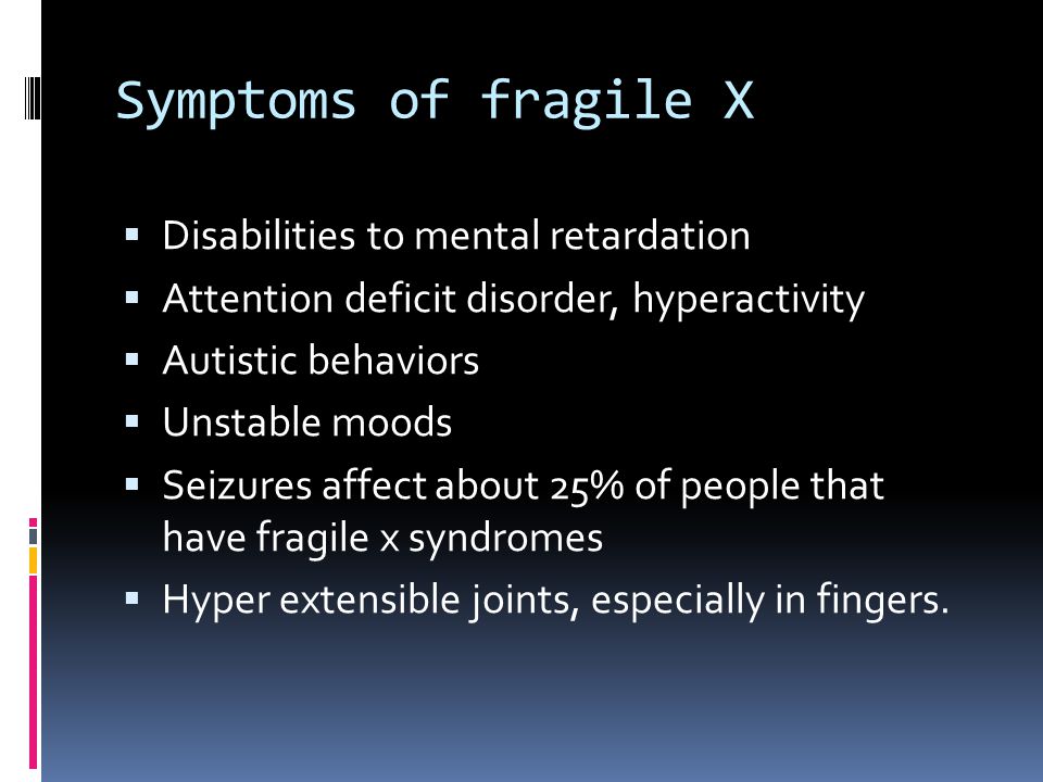 Symptoms mental retardation Intellectual Disability