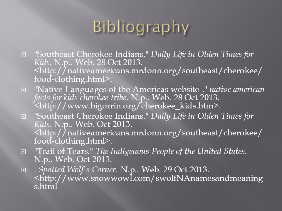 cherokee tribe by antonia