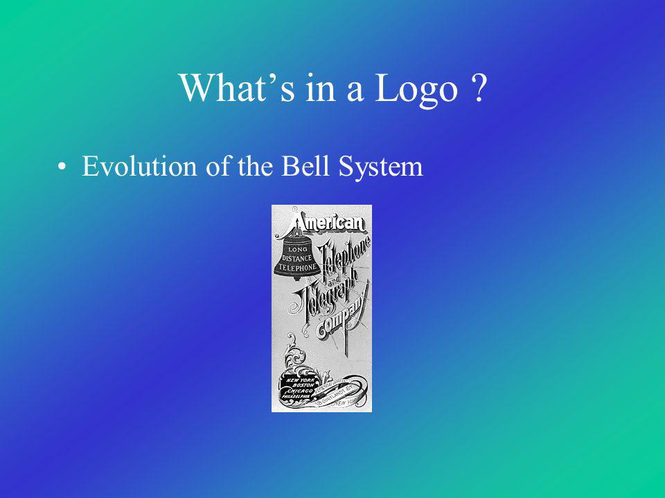 What’s in a Logo Evolution of the Bell System