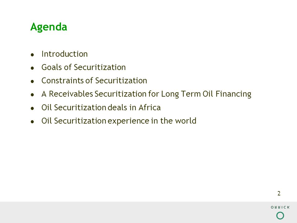 securitization in banking ppt templates