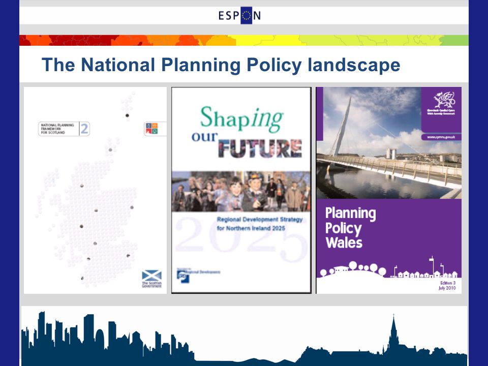 The National Planning Policy landscape