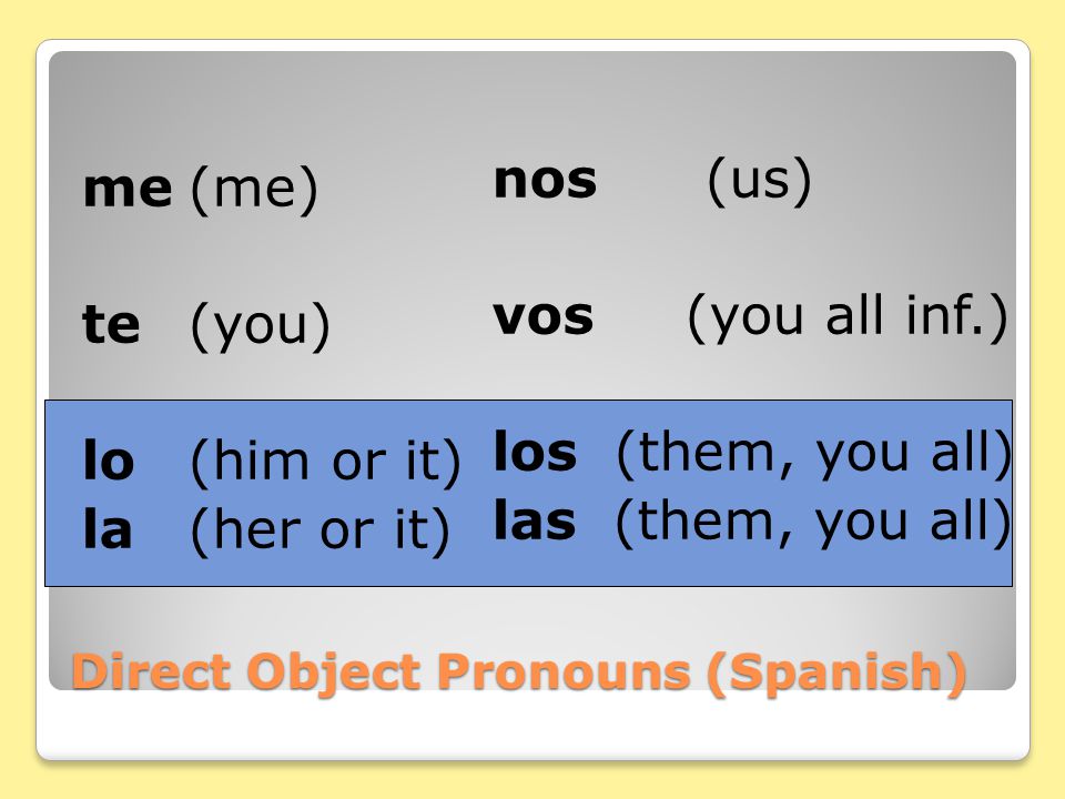 Affirmative Tú Commands Remember that pronouns can be attached to commands.