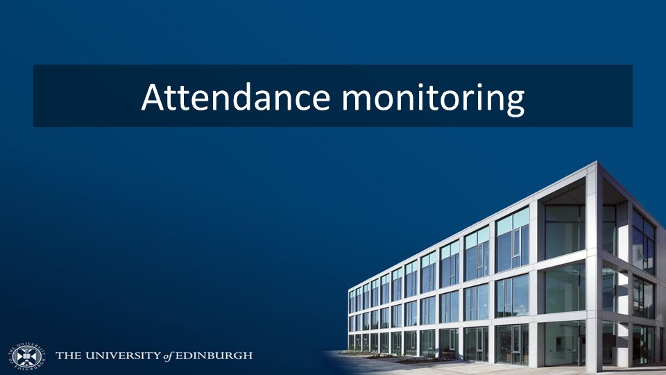Attendance monitoring