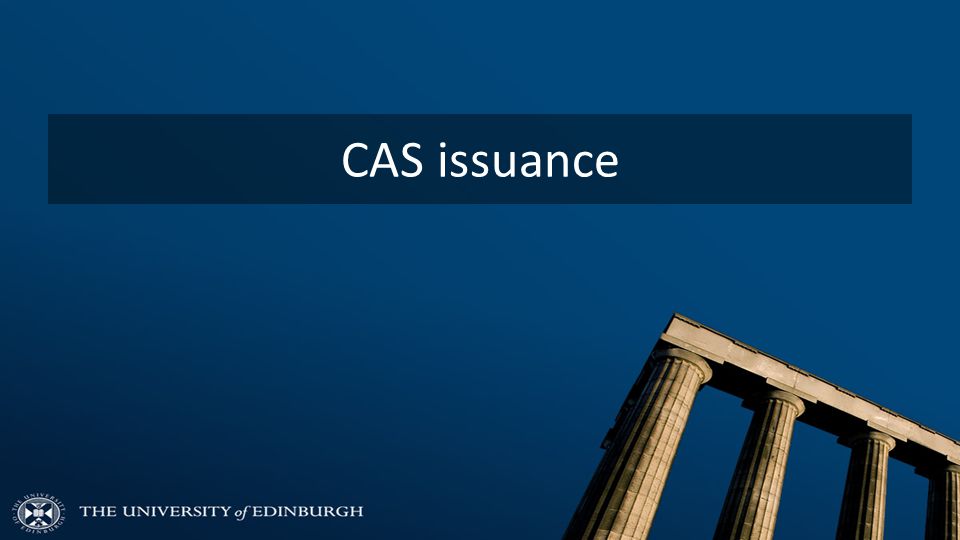 CAS issuance
