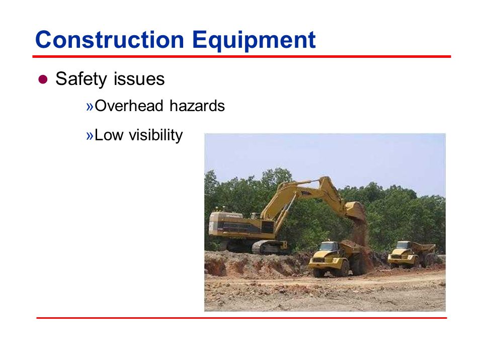 Trenching and Excavation Safe work practices:  Inspections conducted after any event that increases the risk of a hazardous condition (trench collapse)  Adequately slope or bench sides, or use an appropriate protective system  Enforce employee safe work procedures