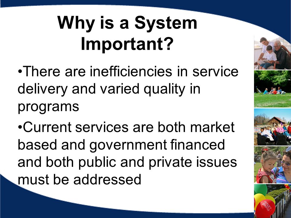 Why is a System Important.