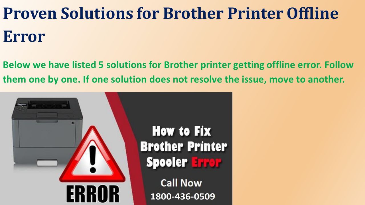 How To Fix Brother Printer Offline Status With Free Brother Printer ...