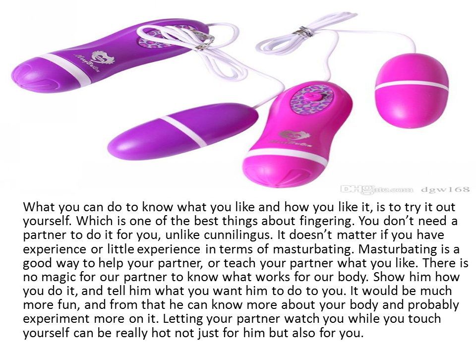 Hurt why does fingering First Time
