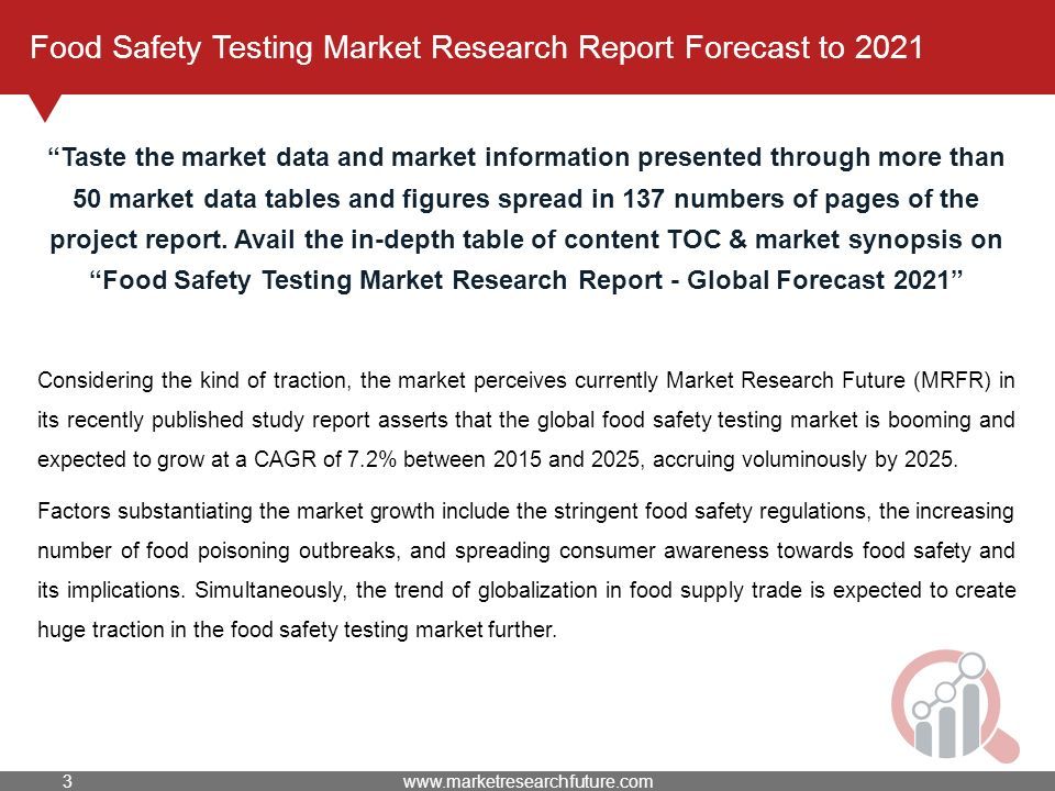 Food Safety Testing Market will cross USD 15 Billion Mark by 2021 ...