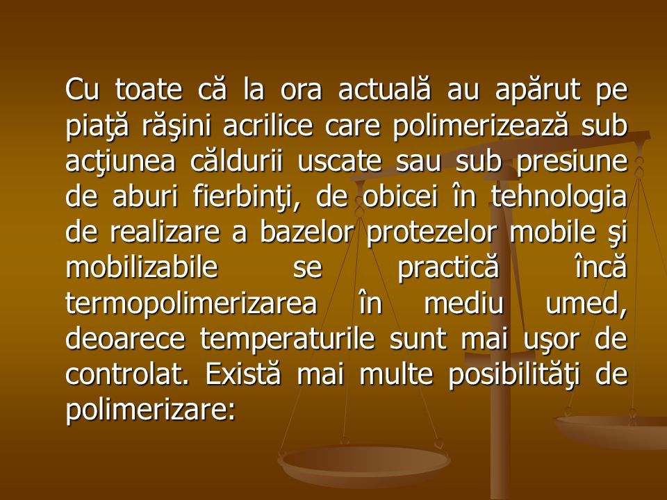 Unauthorized spin Turning CURSUL XI RĂŞINILE ACRILICE UTILIZATE LA PROTEZA PARŢIALĂ MOBILIZABILĂ. -  ppt download