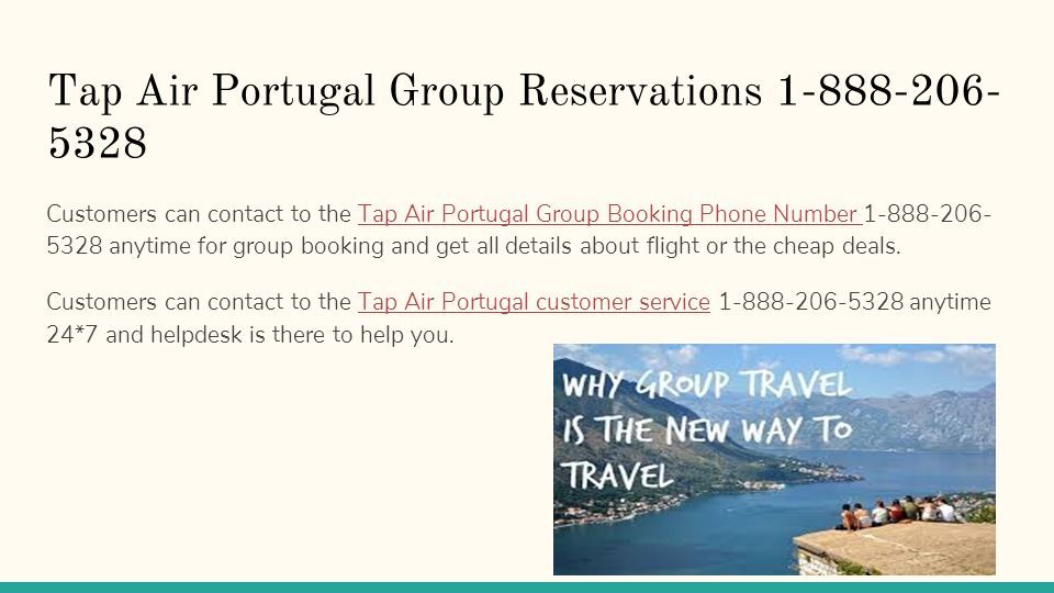 Tap Air Portugal Group Booking - ppt download